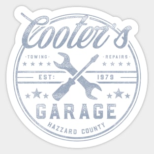 Cooter's Garage Sticker